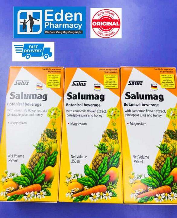 Salus Salumag Botanical Beverage Magnesium ( 3 x 250ml ) | Lazada