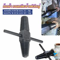 TookDee ก๊อกน้ำ ถอนเกลียวซ้ายตัวใหญ่ ใช้ถอดก๊อกน้ำ4 หุน 6 หุน ที่หักคา  Screw Bolt Extractor