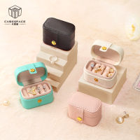 Casegrace แบบพกพามินิแหวนกล่องสาวเครื่องประดับของขวัญ Organizer กรณีหนัง PU การจัดเก็บข้อมูลการเดินทางต่างหูผู้ถือเครื่องประดับออแกไนเซอร์กล่อง,กล่องใส่เครื่องประดับ