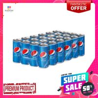 เป๊ปซี่กระป๋อง 245มล. แพ็ค 24PEPSI COLA 245ML CAN PACK 24