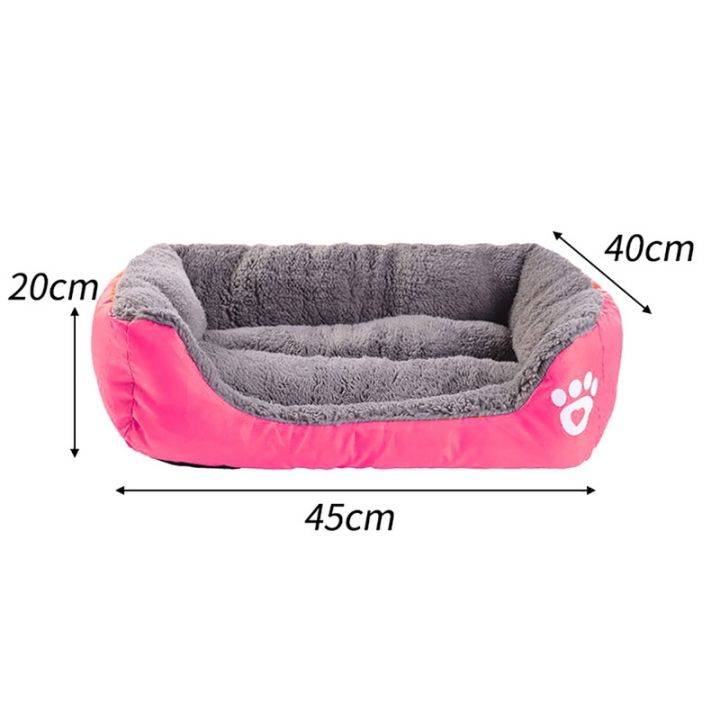 pets-baby-ใหม่-s-2xl-9-colorspet-โซฟาเตียงสุนัขด้านล่างขนแกะนุ่มอบอุ่นแมว-bedwinterkennel