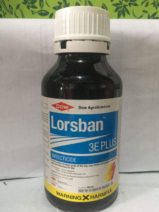 Lorsban 3E Plus Insecticide 500mL | Lazada PH