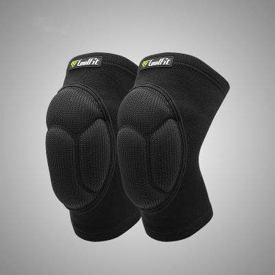 1 Pair Protective Knee Pads Thick Sponge Football Volleyball Extreme Sports Anti-Slip Collision Avoidance kneepad Brace