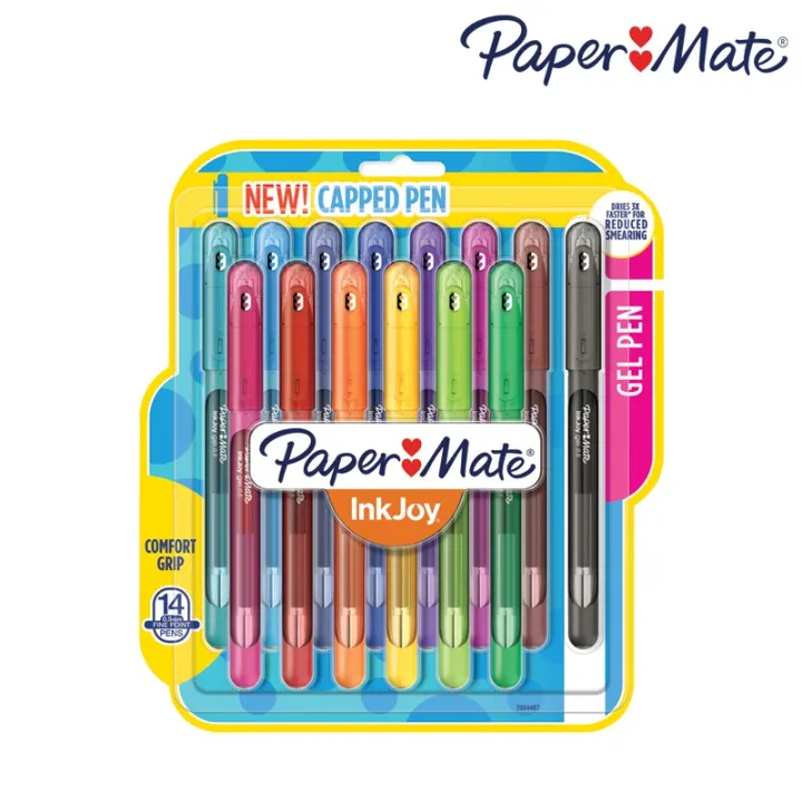 Paper Mate Inkjoy 0.5 Stick Gel Pen 14s | Lazada PH