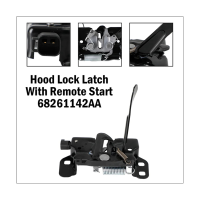 Bonnet Hood Lock Latch Catch Block Spare Parts for 300 Charger 2011-2022 with Remote Start Hood Lock Latch 68261142AA 55113780AB