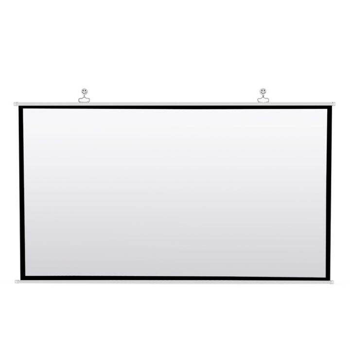 Projector Screen for Home Theater HD White Foldable AntiCrease Lazada PH