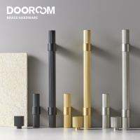 Dooroom ทองเหลืองเฟอร์นิเจอร์จับที่ทันสมัยลายตู้เสื้อผ้าตู้เสื้อผ้าโต๊ะเครื่องแป้งกล่องรองเท้าลิ้นชักคณะรัฐมนตรีลูกบิด T-Bar