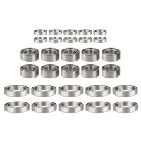 30Pcs Metal Steel Ball Bearing Set for ZD Racing DBX-10 DBX10 10421-S 9102 1/10 RC Car Spare Parts Accessories