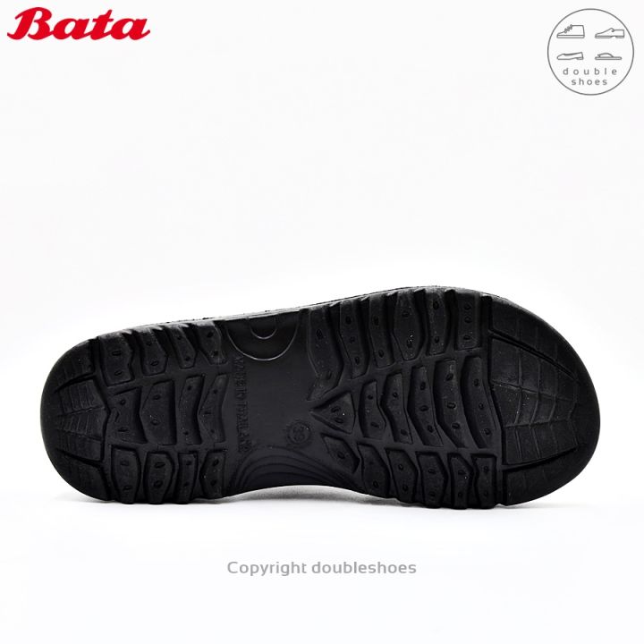 bata-รองเท้าแตะแบบสวม-ผ้าระบายอากาศ-พื้นปุ่มนวด-สีดำ-น้ำตาล-ไซส์-6-11-รหัส-869-6418-869-4418