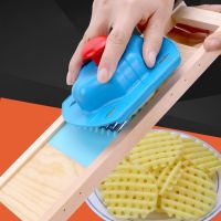 Potato Slicer Cut Potato Grids Potato Chip Grid Wipe Grid Knife Vegetable Cutter Wave Cutter Flower Cutter Kitchen Gadgets