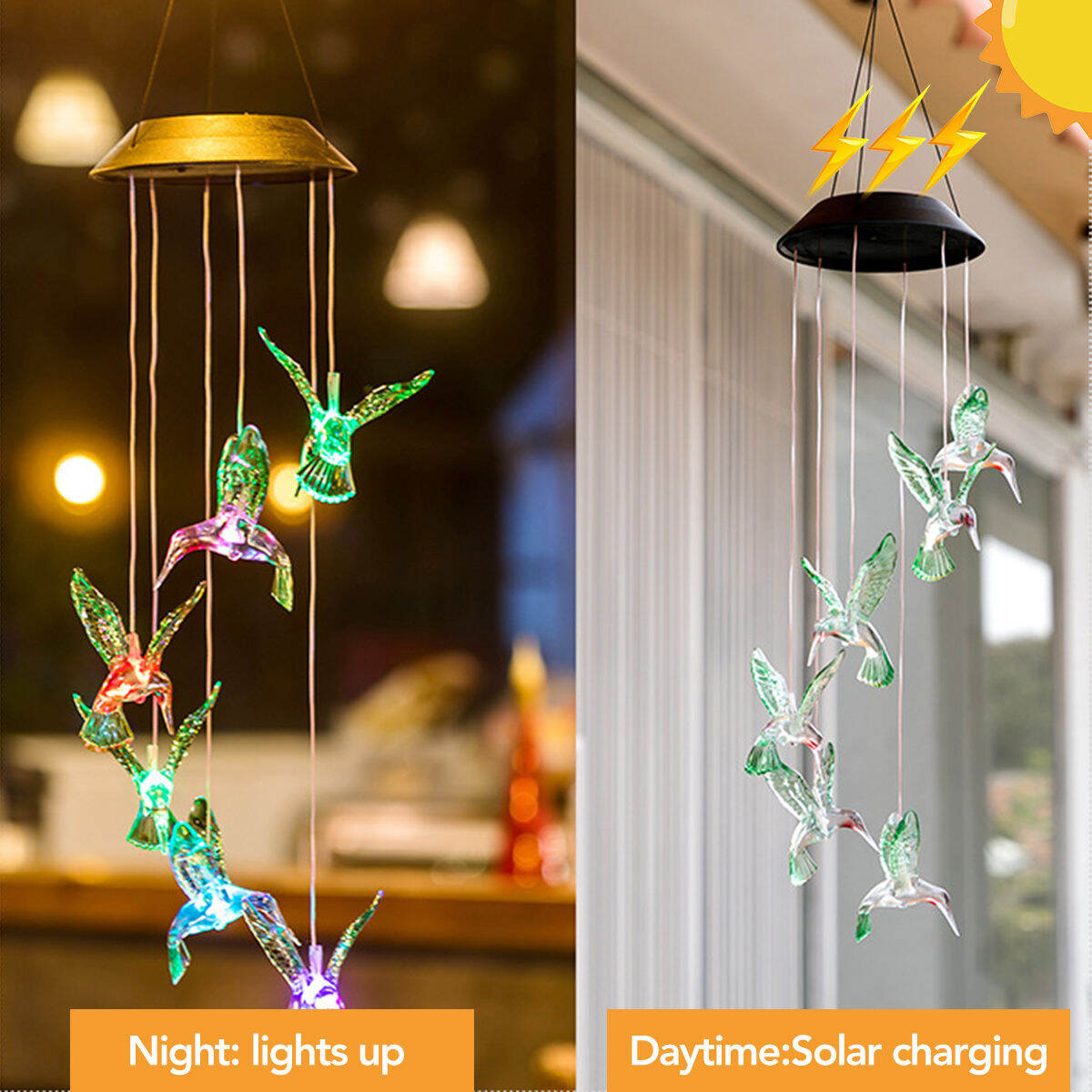 hummingbird pendant light