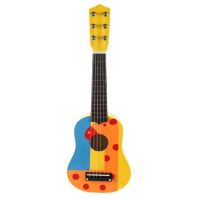 Guitar Toys for Kids, 21 Inch 6 Strings Musical Instruments Educational Toy Guitar for Beginners Guitar Toy