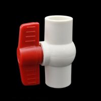 20/25/32mm PVC water pipe fittings Ball valve switch connector joint plastic irrigation joint fittings Valves