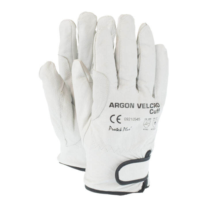 argon-velcro-cuff-glove-ถุงมืออาร์กอนงานเชื่อม-กันความร้อน-หนังแกะ-spatter-tactool