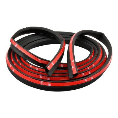 Big D Small D Z Shape P Type 4 Meters Car Door Seal Strip EPDM Noise Insulation Anti-Dust Soundproofing Car Rubber Seal