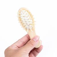 Solid Wood Natural Bamboo Comb Anti-Static Hair Brush Comb Salon Styling Tamer Tool Keratin Care Wood Massage Comb