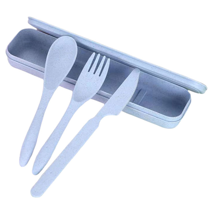 Reusable Spoon Cutlery Fork Children's Adult Portable Lunch Box Cutlery Set  For