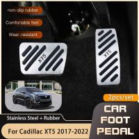 2 Pcs Car Foot Pedals for Cadillac XT5 2017 2018 2019 2020 2021 2022 Gas Accelerator Brake Restfoot Non-slip Pedal Car-styling Pedal Accessories