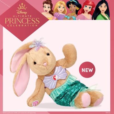 (PRE ORDER) ชุดตุ๊กตาเจ้าหญิงแอเรียล Ariel Princess บิ้วอะแบร์ ⭐️Build-A-Bear Workshop⭐️ สินค้าใหม่นำเข้าจากอเมริกา✈️🇺🇸