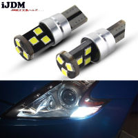 Ijdm ไฟรถยนต์ T10 LED 192 194 168 cob W5W 3030 9SMD LED CANbus ไม่มีข้อผิดพลาดรถ drl. หลอดไฟมาร์กเกอร์6000K สีขาว12V