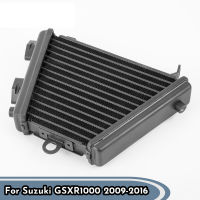 AMARK หม้อน้ำเครื่องยนต์ GSXR1000 Suzuki ชิ้นส่วนทำความเย็น GSX R1000 2009 2010 2011 2012 2013 2014 2015 2016คูลเลอร์ถังน้ำ