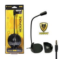 NUBWO M180 ไมค์โครโฟน คอมพิวเตอร์ ตั้งโต๊ะ Microphone ไมค์ คอม M180 (สีดำ) Black