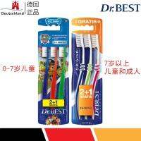 Dr. Best Kids and Adults Manual Toothbrush 3-Pack