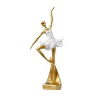 Nordic Style Ballerina Statue Collection for TV Cabinet Entrance Bookcase