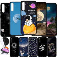 ปก เคสโทรศัพท์ HC110 Moon luxury pattern And Stars อ่อนนุ่ม ซิลิโคน Coque หรับ Samsung Galaxy A11 A12 A31 A71 A51 A21S A50 A10 A20 A30 A20S A30S A52 A50S A10S A70 A04 A02S M02 A02 A32 4G A54 A34 5G A03S A52S A04S ปก Phone Casing