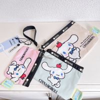 Lesportsac 2023 Big Ear Dog Series กระเป๋าใส่การ์ดมินิน่ารักกระเป๋าใส่เหรียญคลัทช์สวยหรู3455สามในหนึ่ง