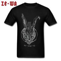 Tshirt Donnie Darko T Shirt Men Black Tshirt Suspicion Science Fiction Tees Tony Vintage Cotton Thriller