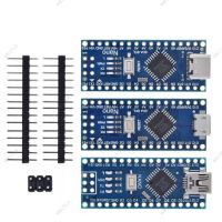 For Arduino 5V Nano 3.0 ATmega328P Micro USB mini type c Controller Board Driver WB15