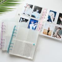 ✈ Transparent Photocard Binder Kpop Photo Card Holder 3/5 Inch Album Ins Polaroid Instax