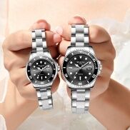 Women watch men and women fashion watches lovers watch quartz watch