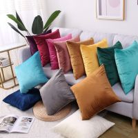 hot！【DT】✱  Color Pillowcase Office Cushion Cover  Luxury Room Sofa Coushion