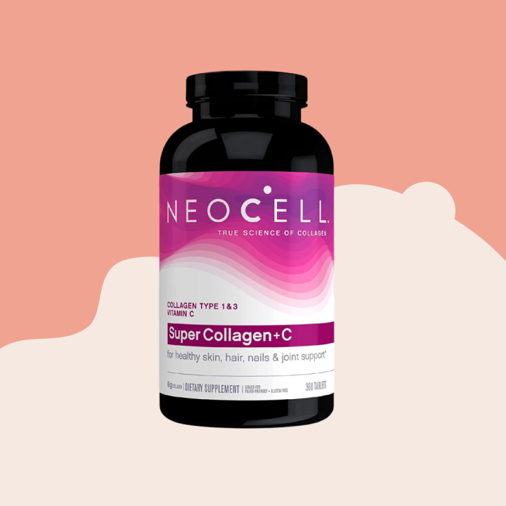 NeoCell Super Collagen Type 1 and 3 plus C Tablets Bottle of 250