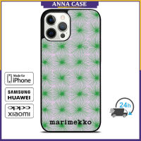 Marimekko224 Phone Case for iPhone 14 Pro Max / iPhone 13 Pro Max / iPhone 12 Pro Max / XS Max / Samsung Galaxy Note 10 Plus / S22 Ultra / S21 Plus Anti-fall Protective Case Cover
