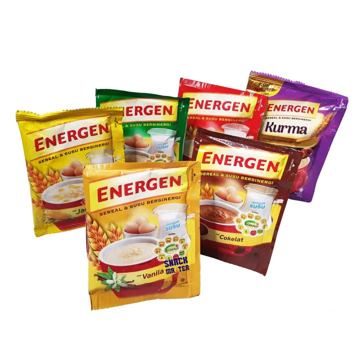 Energen Sereal Renceng 10 X 30 Gr Energen Renceng Aneka Varian Rasa 10 Sachet Tersedia Rasa