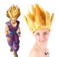 มีสินค้า วิกผมสั้น คอสเพลย์ ดราก้อนบอล Goku Super Saiyan สําหรับเด็ก ผู้ใหญ่ QC7311018