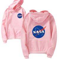 NASAผู้ชายผู้หญิงแขนยาวHoodedเสื้อกันหนาวHoodiesเสื้อสวมคอมีฮู๊ดเสื้อกันหนาวผู้ชายผู้หญิงกีฬาสันทนาการกีฬาชายหญิงวัยรุ่นนักเรียนเสื้อผ้าฤดูใบไม้ผลิฤดูใบไม้ร่วงCasualเสื้อพูลโอเวอร์กีฬาSweatshirt