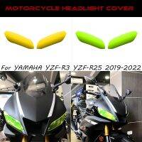 MTKRACING For YAMAHA YZF-R3 YZF-R25 2019-2022 motorcycle headlight protective cover screen acrylic light sheet