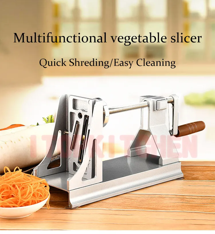  Homarden 5 Blade Stainless Steel Vegetable Spiralizer