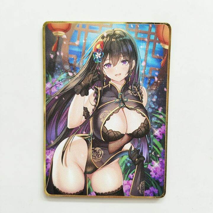 cw-kitagawa-beelzebul-hu-tao-mona-boa-hancock-metal-card-kawaii-anime-game-collection-cards