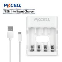 PKCELL ที่ชาร์จ NIZN 1.6V 8186ชาร์จเร็วสำหรับแบตเตอรี่ NI-ZN AA/AAA พร้อมสาย USB แสดงสถานะ