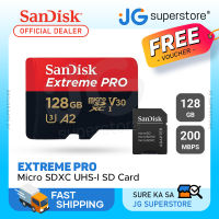 SanDisk Extreme Pro กับ Micro SD 128GB UHS-I SDXC Class 10, 200 Ω/ 5f | SDSQXCD-128G-GN6MA