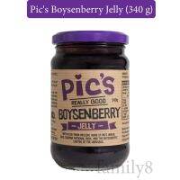 Premium snack Enjoy eating Pics Boysenberry Jelly (340 g) บอยเซนเบอรี เจลลี่ แยมบอยเซนเบอรี ตรา พิกส์ เรียลลี่ กู๊ด) นำเข้าจากนิวซีแลนด์ (1 Pack)