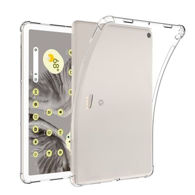 เคสแท็บเล็ตซิลิโคน ใส กันกระแทก สําหรับ PIxel Tablet 2023 10.95 นิ้ว