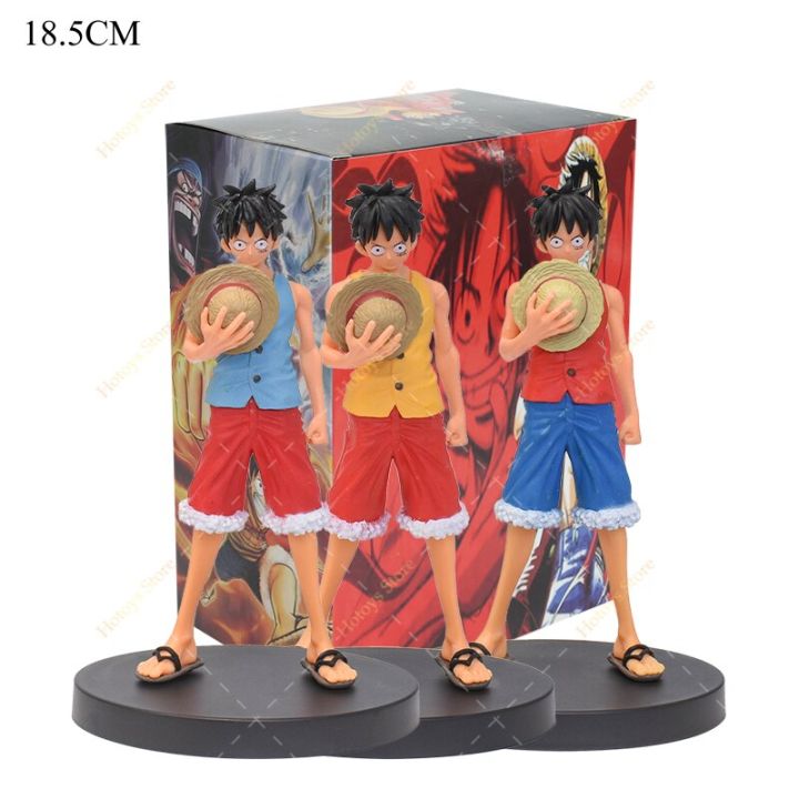3-5Pcs One Piece Anime Set Monkey D Luffy Wano Country Cloak Straw Hat Luffy  Model Dolls Pvc Action Figure Collection Toys Gifts | Lazada Ph