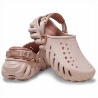 Crocs Echo clog รองเท้าหัวโตผู้หญิ่งและผู้ชาย รองเท้าแตะแบบสวม มีสายรัดส้นทีทอดออกได้ รองเท้าครอส์  crocsผช crocs men crocsหัวโตผู้ชาย