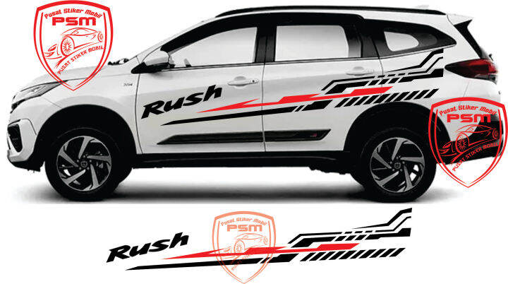 Meriahkan Tampang Toyota Rush 2013 Anda dengan Aneka Aksesoris Stiker: Panduan Lengkap dan Inspirasi Desain